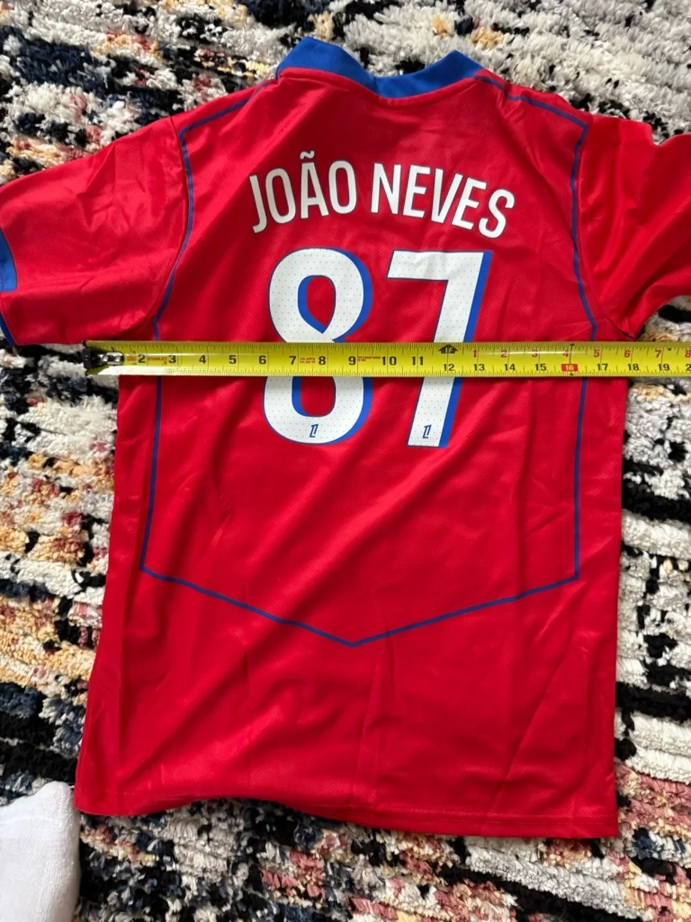 Nike PSG Qatar Airways Red Soccer Jersey & Shorts Set youth size 28 - Picture 4 of 5